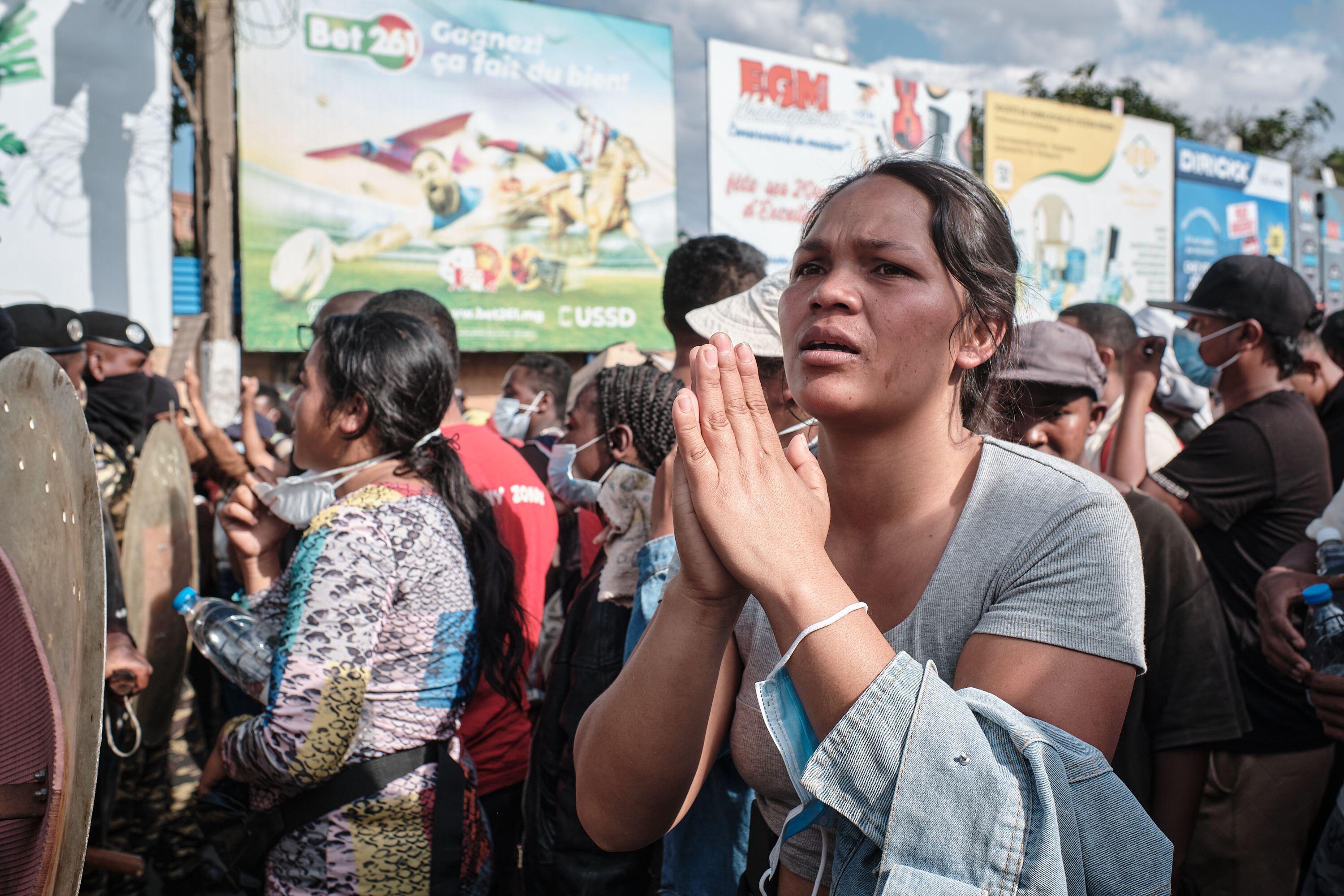 Gen Z protest in Antananarivo, Madagascar